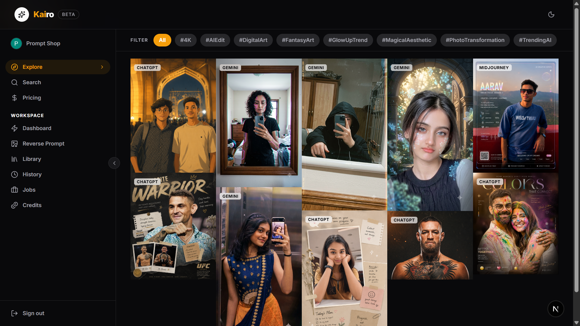 Kairo Marketplace